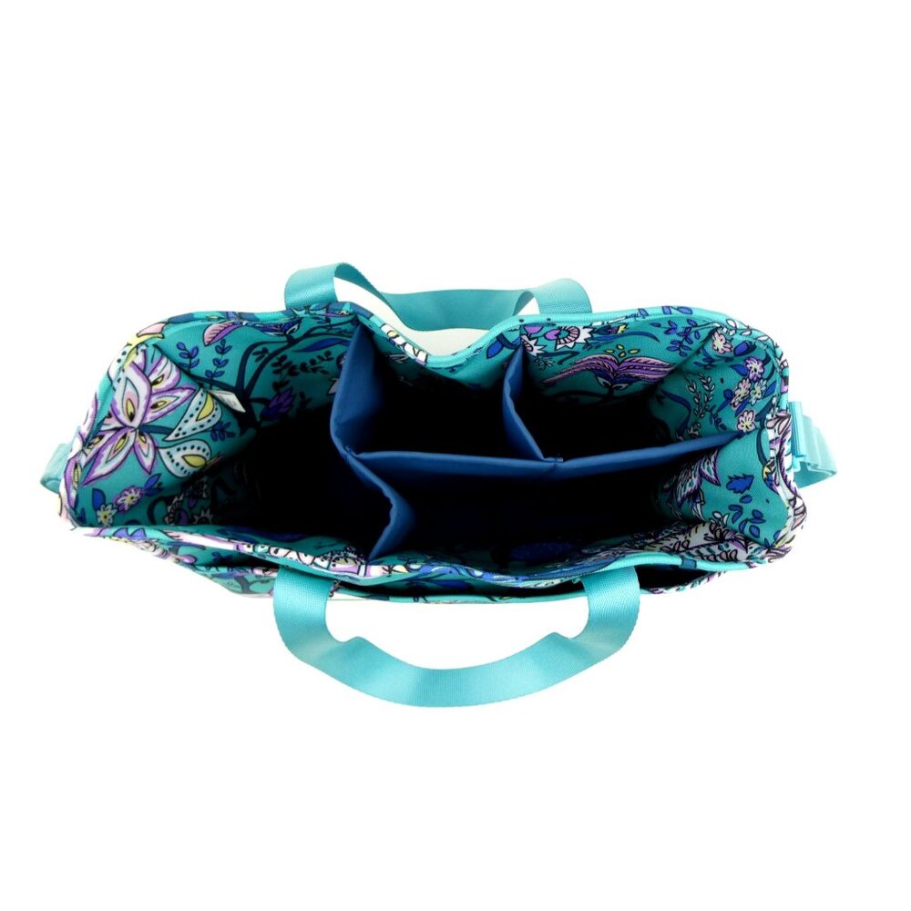 Vera‎ Bradley Peacock Garden Lighten Up Everything Organizer NWT - Picture 3 of 3
